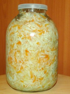 капуста с овощами