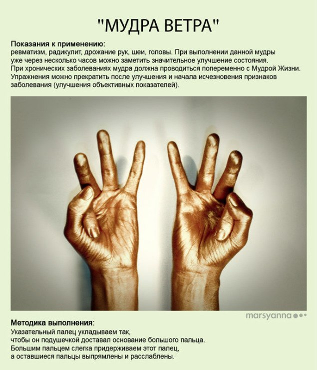 мудра ветра
